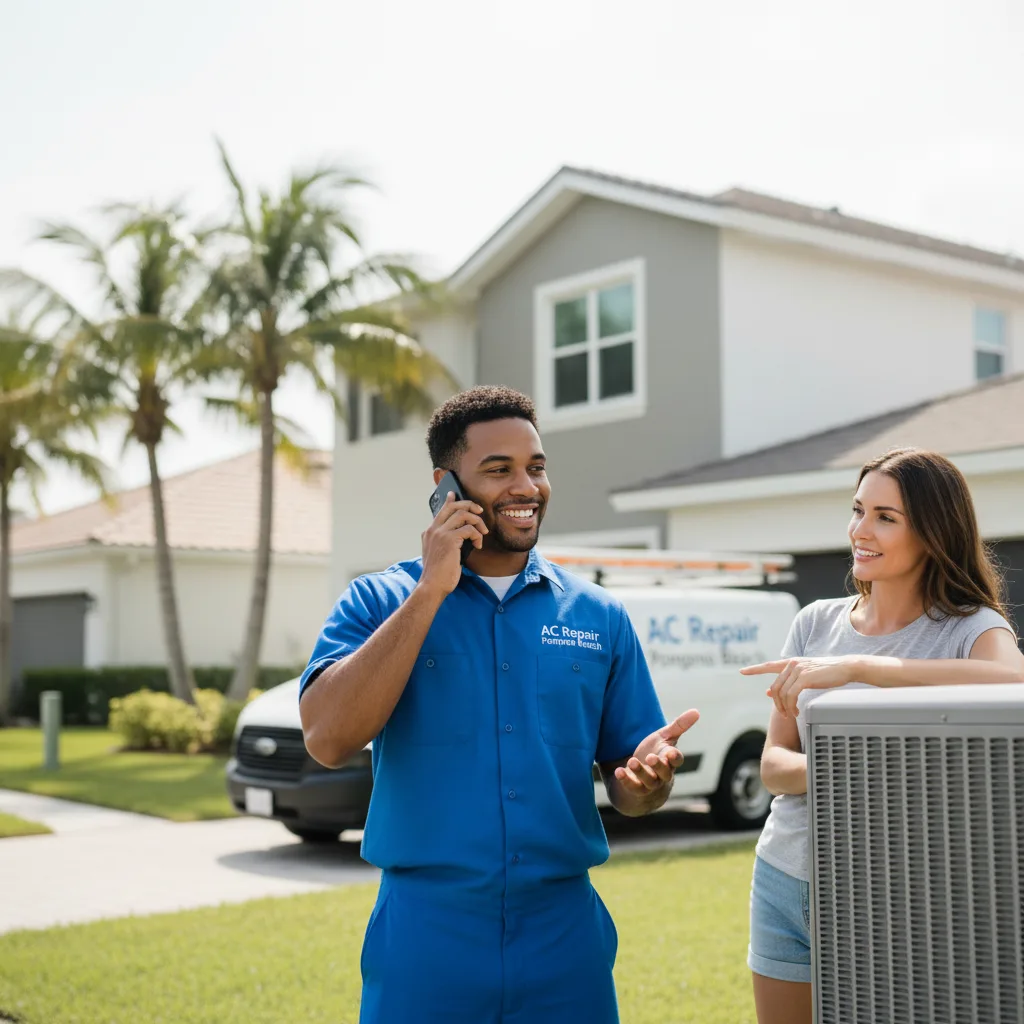 AC Repair Pompano Beach customer support in Woodside